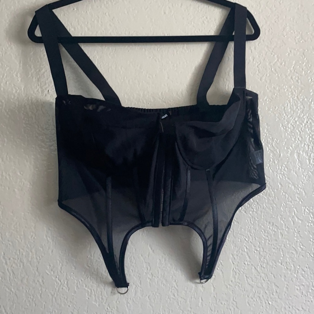 Meg the Stallion Front Clasp Corset Top